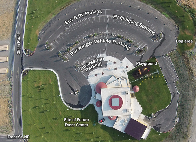 SAGE Center Parking Map